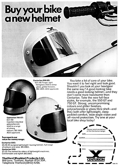 Centurion 750 GT Helmet                                          