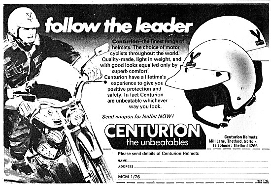 Centurion Helmets                                                