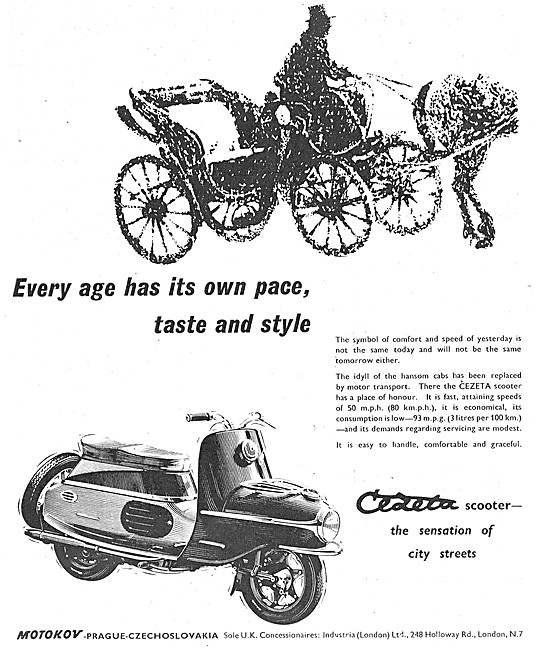 Cezeta Motor Scooters                                            