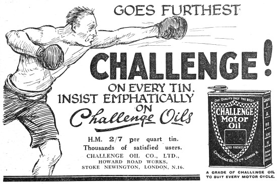 Challenge Motor Cycle Engine Oil                                 