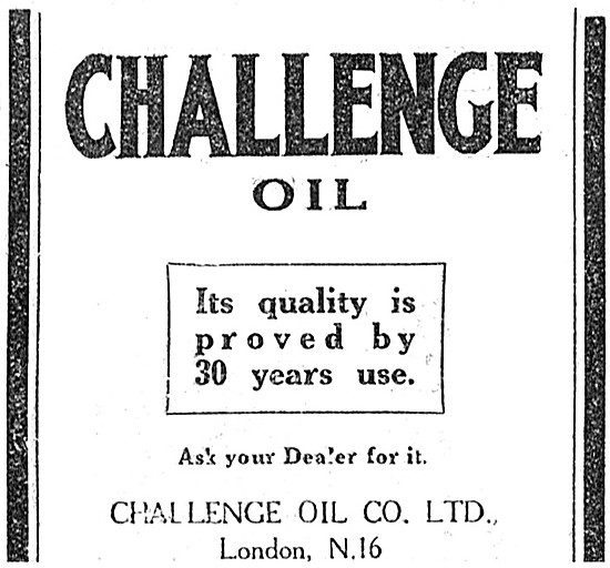 Challenge Motor Oil                                              