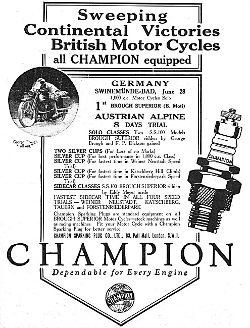 Champion Spark Plugs                                             