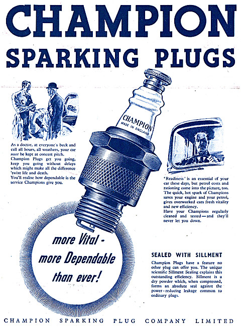 Champion Sparking Plugs                                          