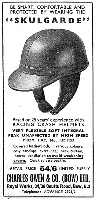 Owens Skulgarde Crash Helmets                                    