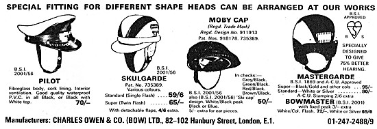 Owens Skulgarde Helmets - Moby Cap                               