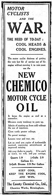 Chemico Motor Oil                                                