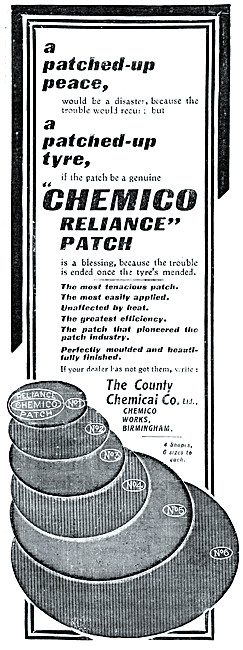 Chemico Reliance Tyre Patches                                    
