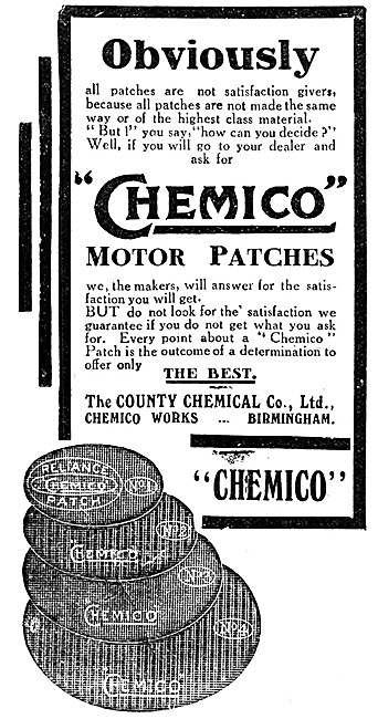 Chemico Tyre Patches                                             