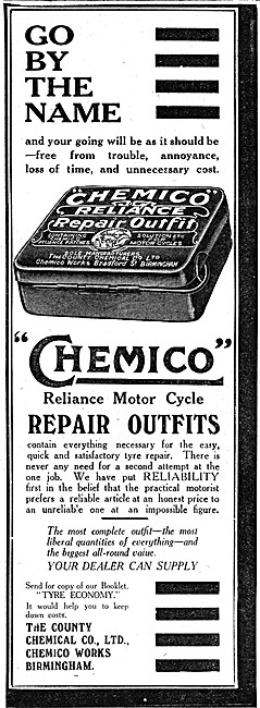 Chemico Reliance Tyre Repair Outfits                             