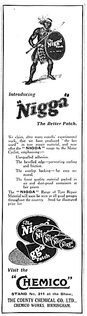 Chemico Nigga Puncture Repair Patches 1928                       
