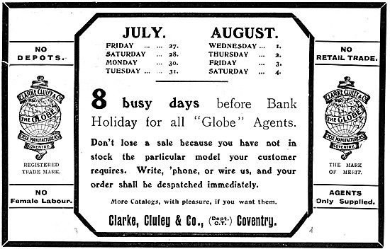 Clarke Cluley Globe Bicycles                                     