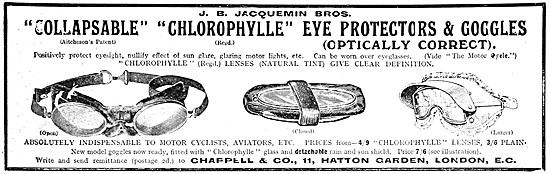 Jacquemin Collapsible Chlorophyle Eye Protectors                 
