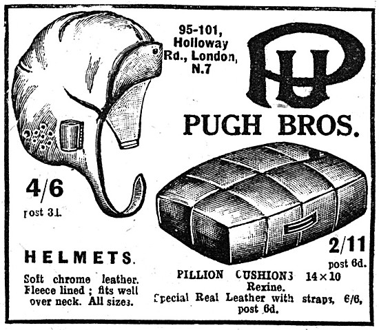 Pugh Leather Helmets                                             