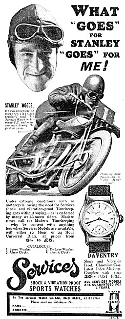 1934 Services Sports Watches                                     