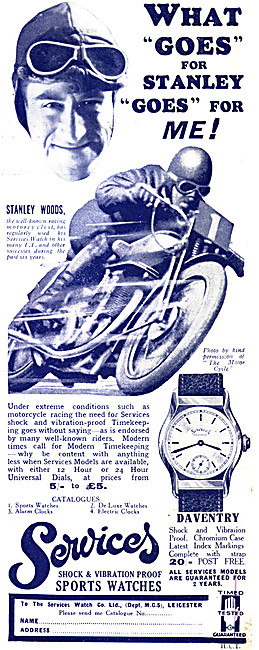 1932 Services Daventry Watch                                     