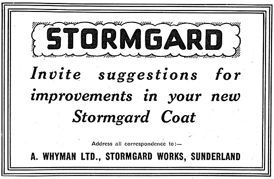 Stormgard Coats                                                  
