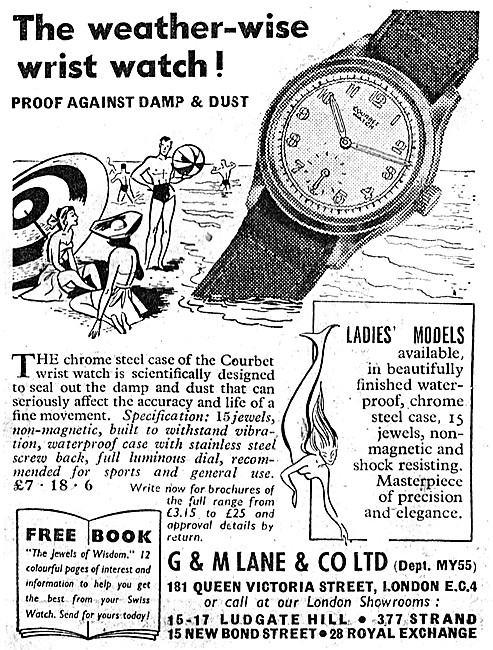 G.&M.Lane Courbet Wrist Watches                                  