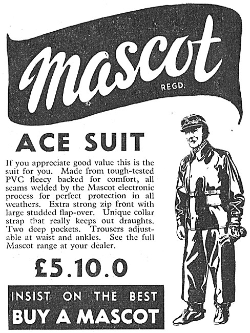 Mascot Ace Motor Cycle Weatherproof Suit                         