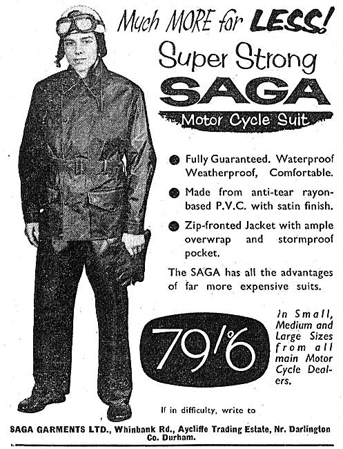 Saga PVC Motorcycle Suits                                        