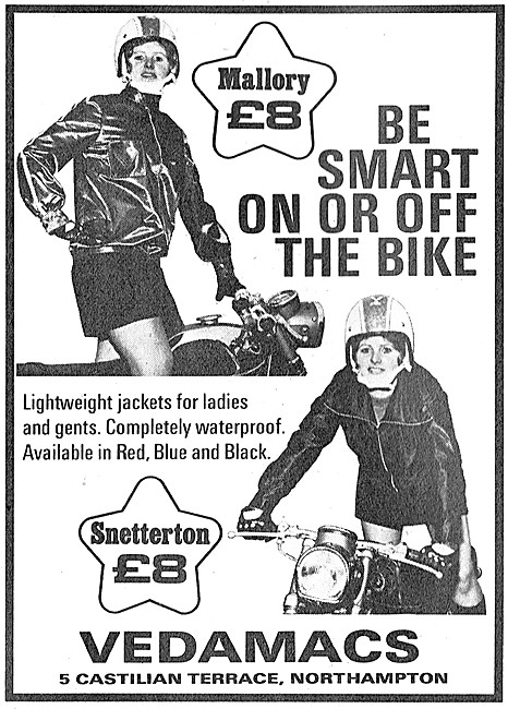 Vedamacs Lightweight Jackets For Ladies 1971                     