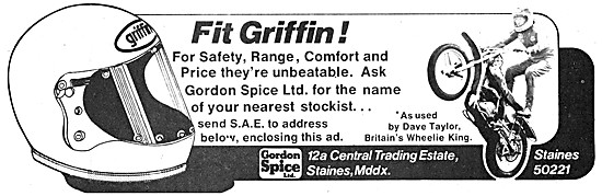 Griffin Helmets - Griffin Motor Cycle Helmets                    