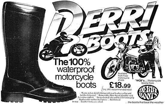 Derri Waterproof Motorcycle Boots - Derri Boots                  