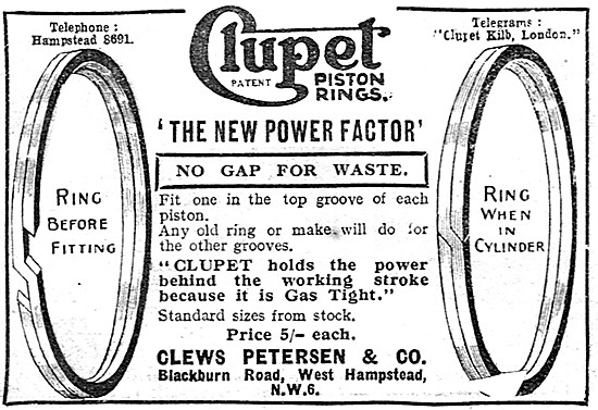 Clupet Piston Rings                                              