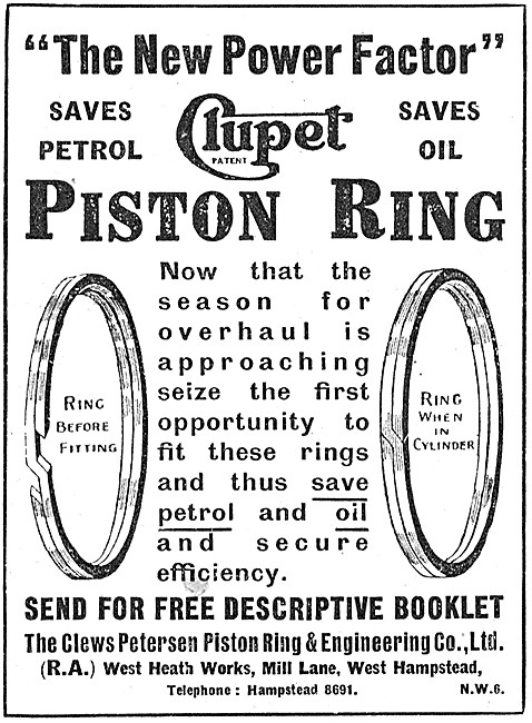 Clupet Piston Rings                                              