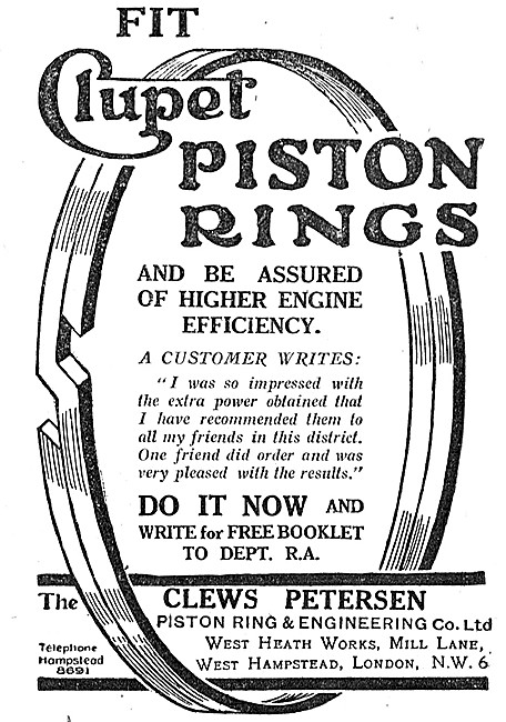 Clupet Piston Rings                                              