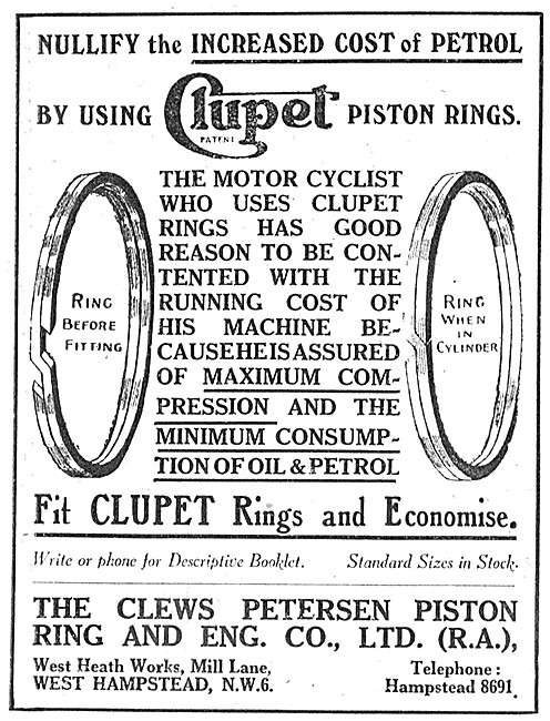 Clupet Piston Rings                                              