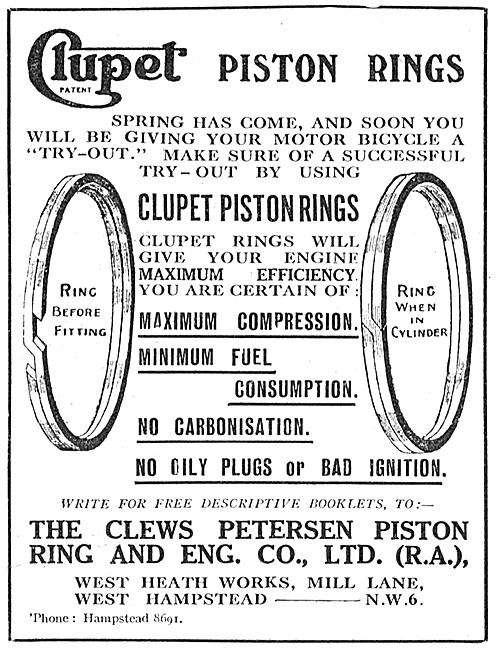 Clupet Piston Rings                                              