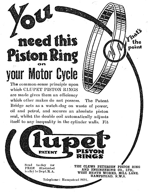 Clupet Piston Rings                                              