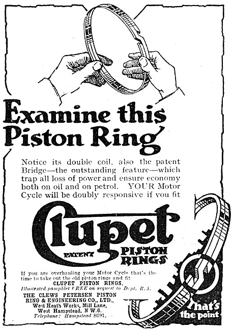 Clupet Piston Rings                                              