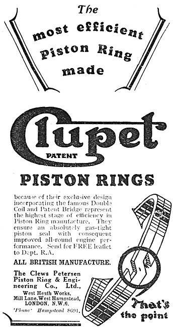 Clupet Piston Rings                                              