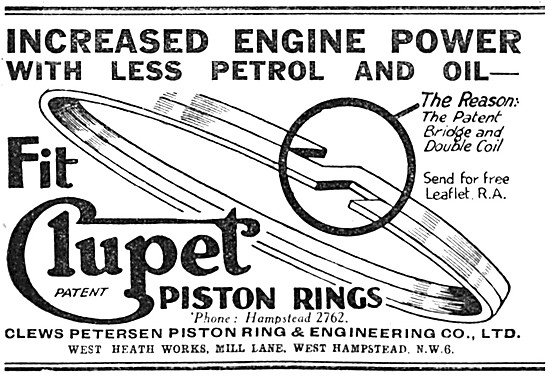 Clupet Piston Rings                                              