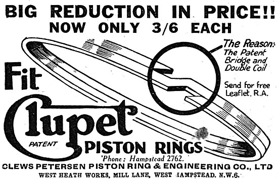 Clupet Piston Rings                                              