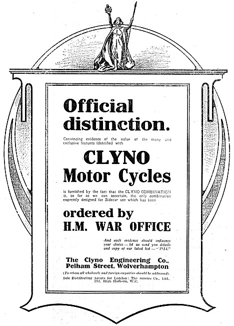 Clyno Motor Cycles                                               