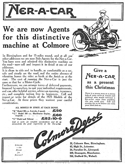 Colmore Depot Ner-A-Car Sales                                    