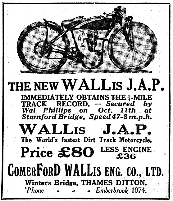 Wallis JAP Dirttrcak Special 1930                                