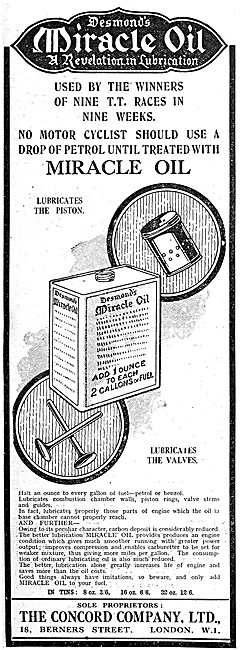 Concord Oils & Lubricants - Concord Miracle Oil                  