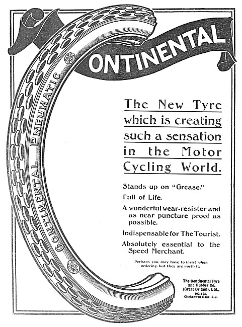 Continental Motor Cycle Tyres                                    