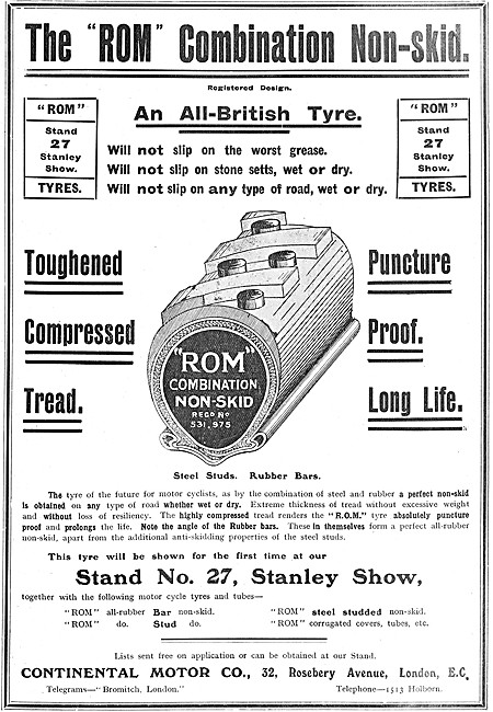 Continental Motor Cycle Tyres & Treads                           