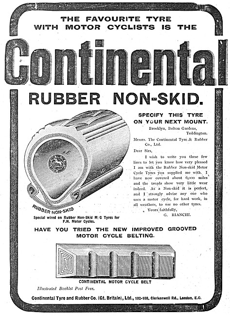 Continental Motorcycle Tyres                                     