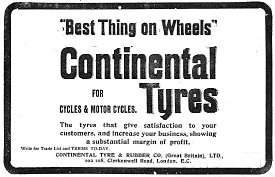 Continental Motor Cycle Tyres                                    