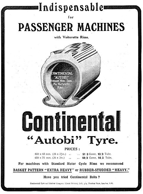 Continental Autobi Motor Cycle Tyres - Continental Belts         