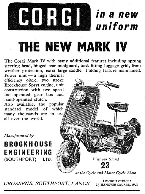 Corgi Mark IV Motor Cycle                                        