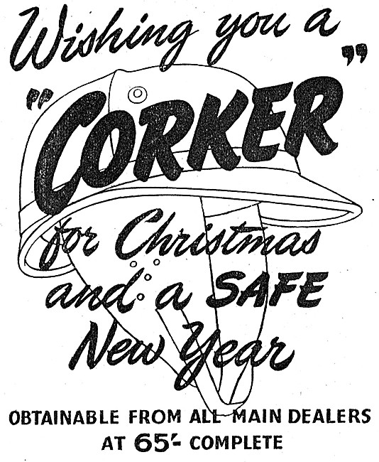 Corker Helmets 1952 Styles                                       