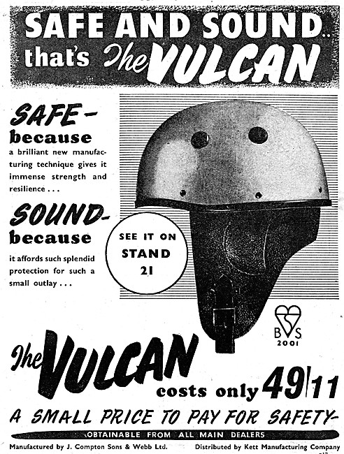 Corker Vulcan Motor Cycle Helmet                                 