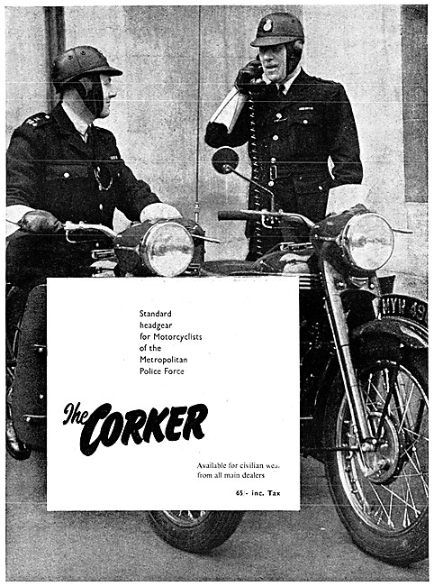 Corker Motor Cycle Helmets                                       