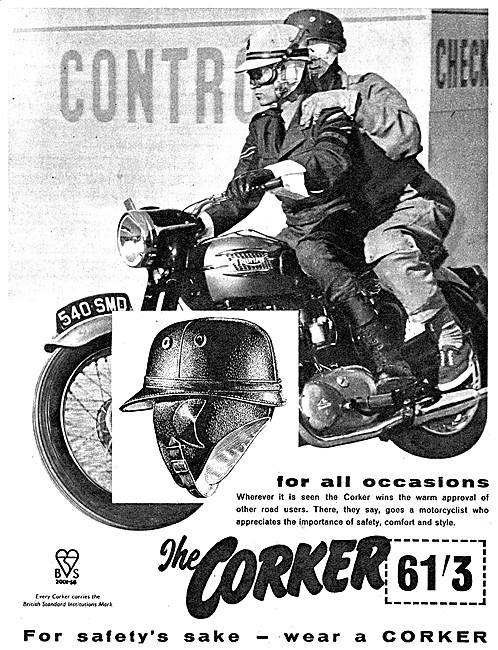The Corker Motorcycle Helmet                                     